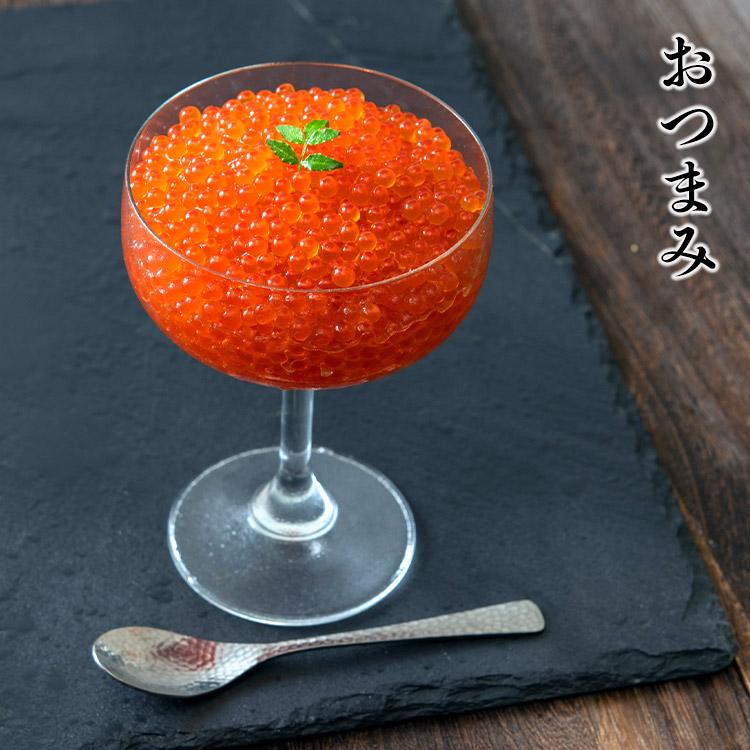 いくら 醤油漬け 250g×4パック 計1kg 粒は小さいけど味は抜群！ サーモン トラウト イクラ 丼 軍艦 手巻き寿司 ちらし寿司の画像