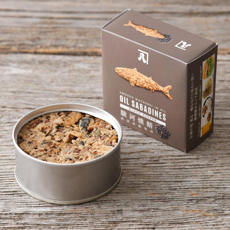 サバ缶 燻製 国産 オイルサバディン 4缶セット かねはち 缶詰 ギフト鯖 