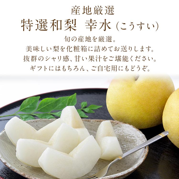 熊本県産 温室幸水梨 約5kg 10～16玉入 梨 幸水 5kg 10〜16玉 2L〜5Lサイズ 青秀以上 産地厳選 贈答用 ギフト