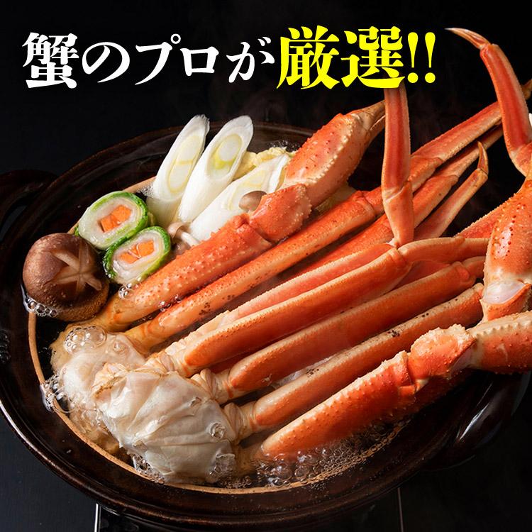 特大5Lサイズ ボイルずわいがに 5肩 総重量2.5kg NET2.1〜2.2kg ズワイガニ かに 蟹 カニ お取り寄せグルメ｜shokutatsu｜06