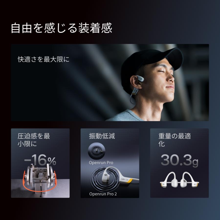 Shokz（ショックス） 公式Shokz OpenRun Pro2 大迫傑モデル 骨伝導