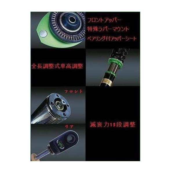☆Kei Zone 軽トラ クリッパートラック U72T(4WD) 慶虎 車高調 サスペンションKIT-R　_1