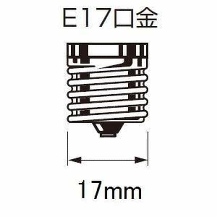 LDA4WWHE17S4A1K パナソニック LED電球 小形電球タイプ 40W形相当 温白色 口金E17 下方向タイプ パルックLED電球 10個セット LDA4WW-H-E17/S/4A/1Kの画像