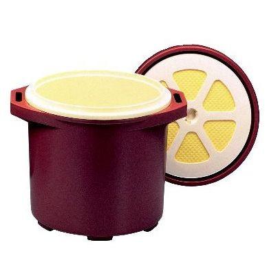 プラスチック保温食缶ごはん用2.5升 DF-R1 : 厨房's-shop Yahoo!店