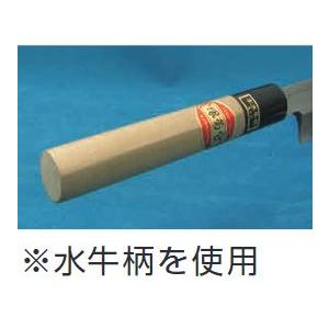堺菊守 和包丁 特製(水牛角口金)鎌型薄刃(関西型)195mm 堺菊守 和包丁 特製(水牛角口金)鎌型薄刃(関西型)195mm