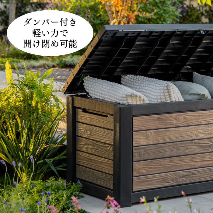 KETER（ケター） 屋外 収納庫 ストレージ ボックス 630L ストッカー