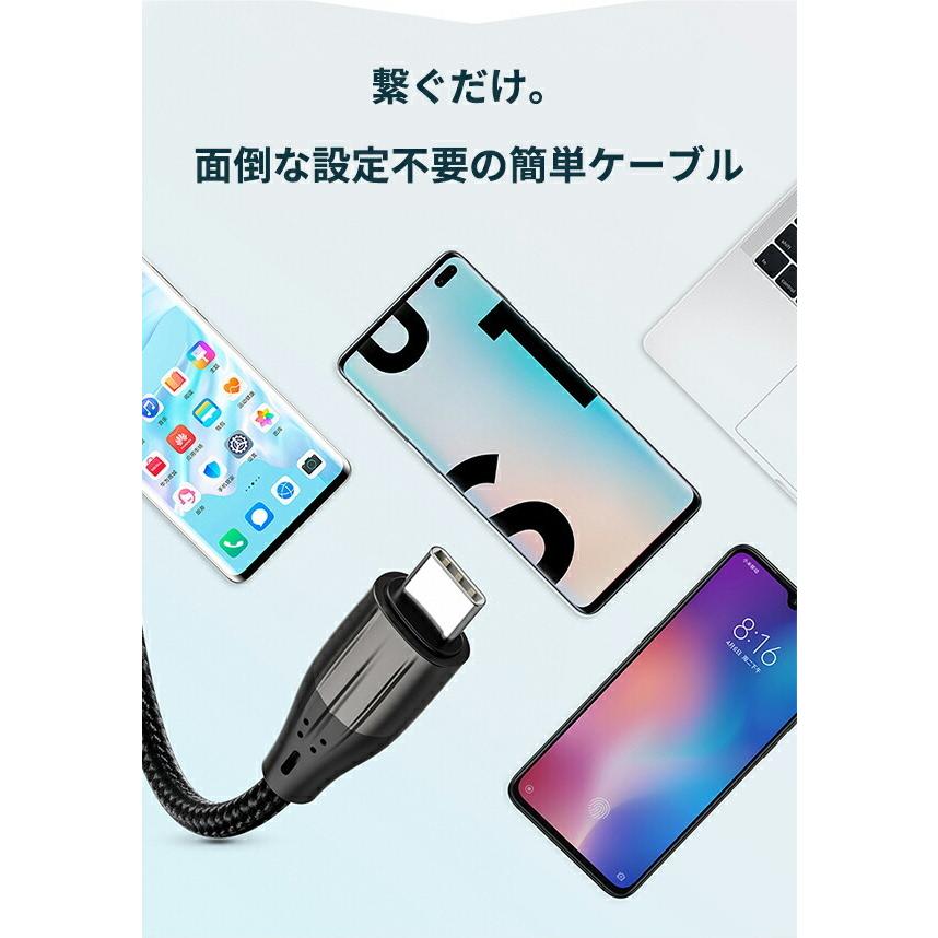 スマホ テレビ 接続 アンドロイド ケーブル Usb Type C To 驚きの値段 Hdmi 変換ケーブル 2m Android 変換アダプタ 給電 Hdmi端子 出力 Tv Type Usb C C 4k タイプc