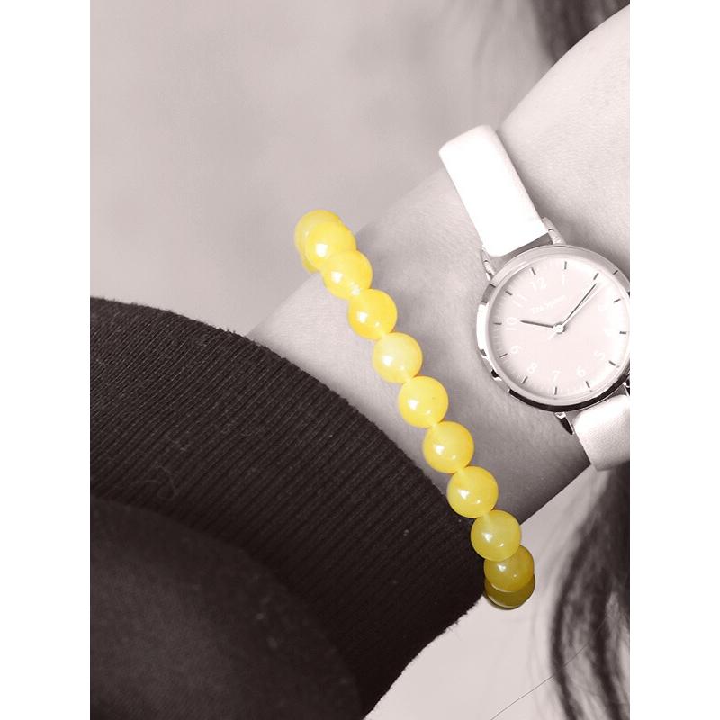 激安☆新品☆天然石ブレスレットセット 9個 ゴールド琥珀アンバー ak0839a.jpg