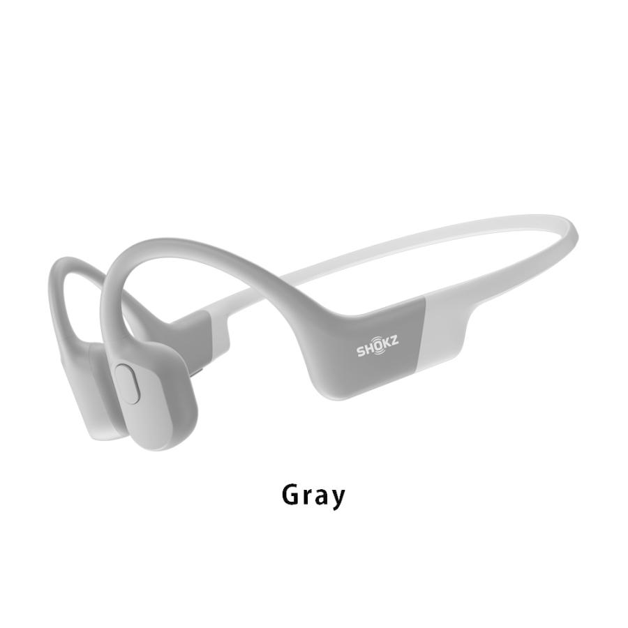 SHOKZ　OPENRUN 骨伝導イヤホン　Grey