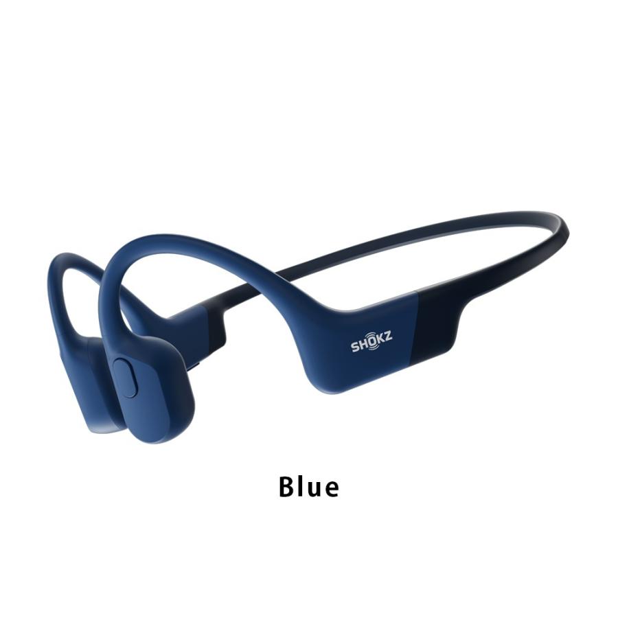 SHOKZ OPENRUN 骨伝導イヤホン Blue