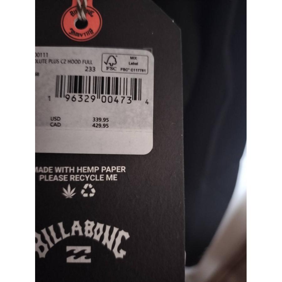 BILLABONG（ビラボン） 特価 セミドライ ウェットスーツ ABSOLUTE + 5