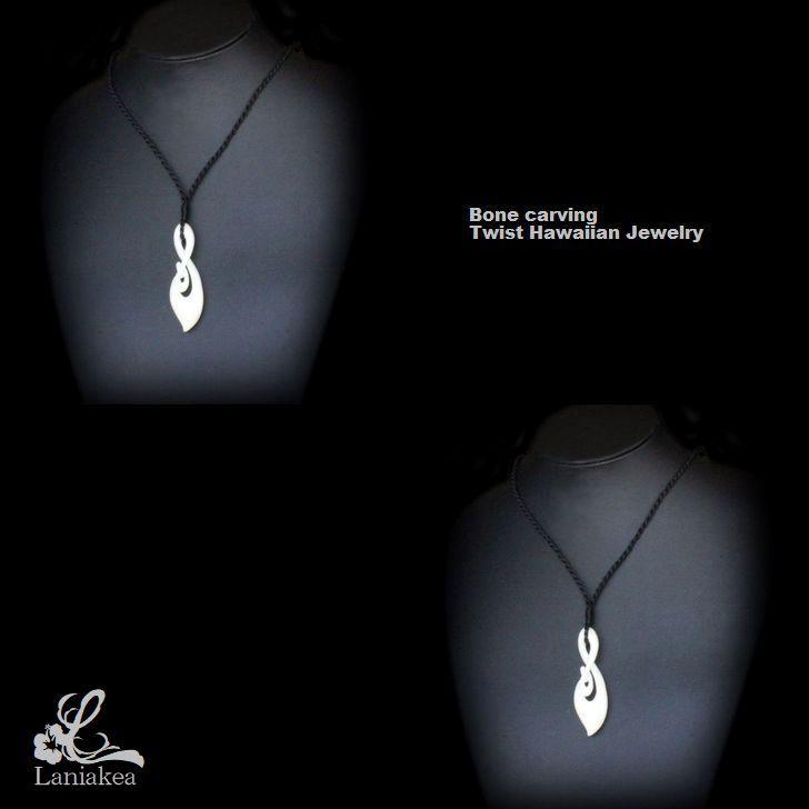ボーンカービング フィッシュフック ボーンカービングネックレス Lサイズ