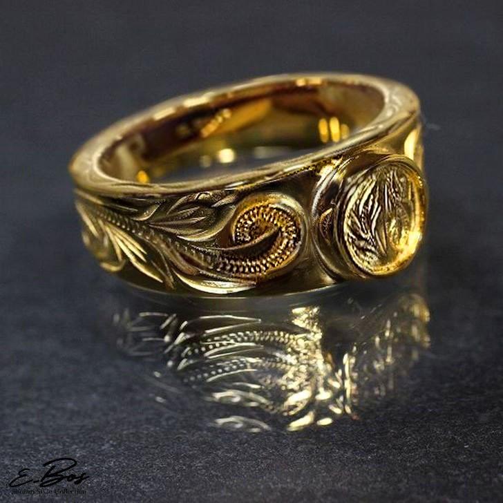 K24 K20リング 2個セット 5-218 純金(K24)製 平打ちリングAタイプ ALPBK053 |K24 純金 24K