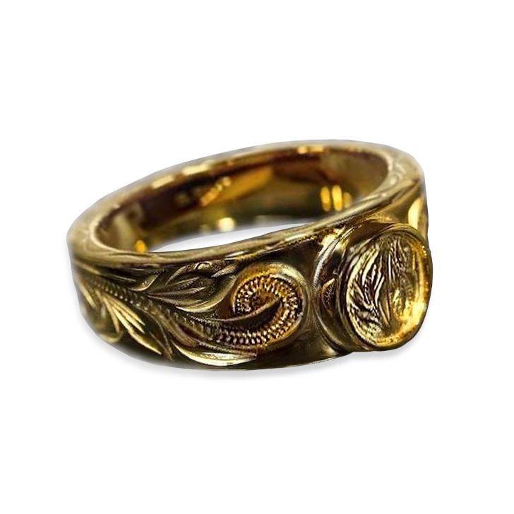 k24 リング 指輪 純金保証 楽天市場】24金 K24 純金 リング 指輪 ゴールド 豪華 ボリューム