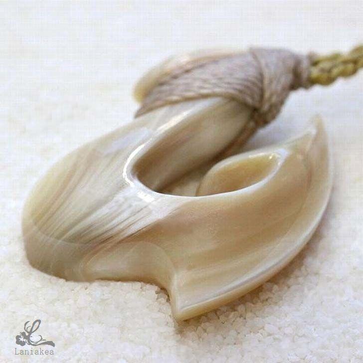 夜光貝　ハワイアンフック 夜光貝ハワイアンフック