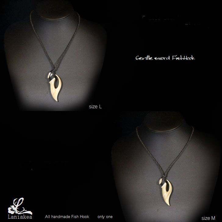 ハワイアンジュエリー フィッシュフック ネックレス Gentle sword