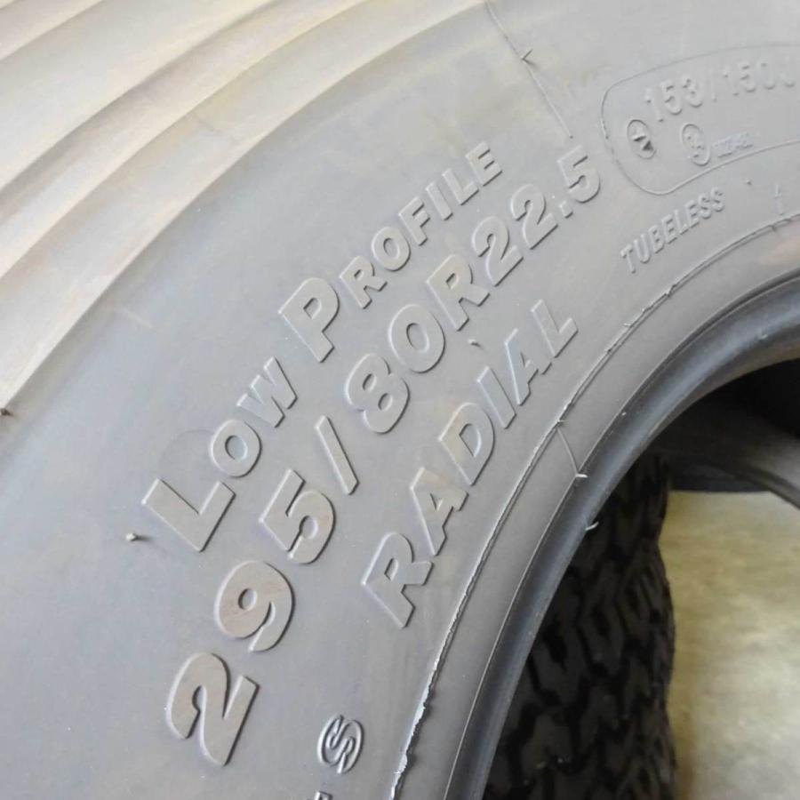 BRIDGESTONE 295/80R22.5 153/150 TB スタッドレスタイヤ 2本SET 