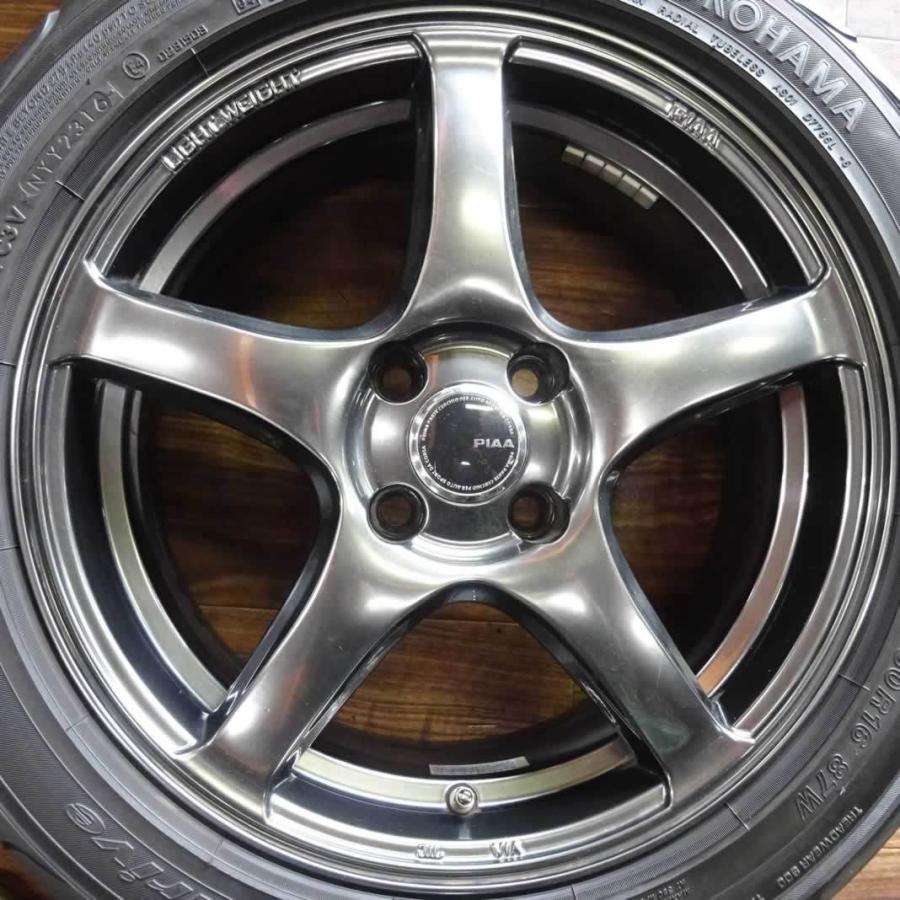 スバル　5スポークホイール ヨコハマタイヤセット 205/50R16 ヨコハマタイヤ（YOKOHAMA TIRE） 会社宛て配送で送料無料 205/50R16