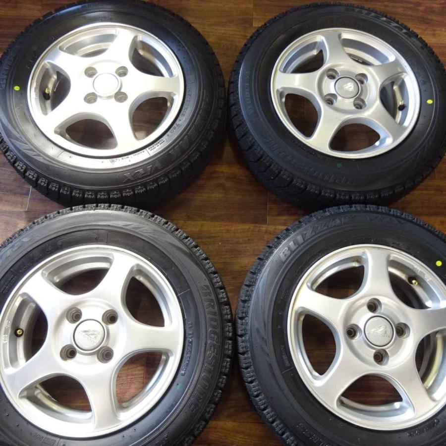 ブリザック VRX 145/80R13×4.5J 75Q スタッドレスタイヤ＆アルミ 
