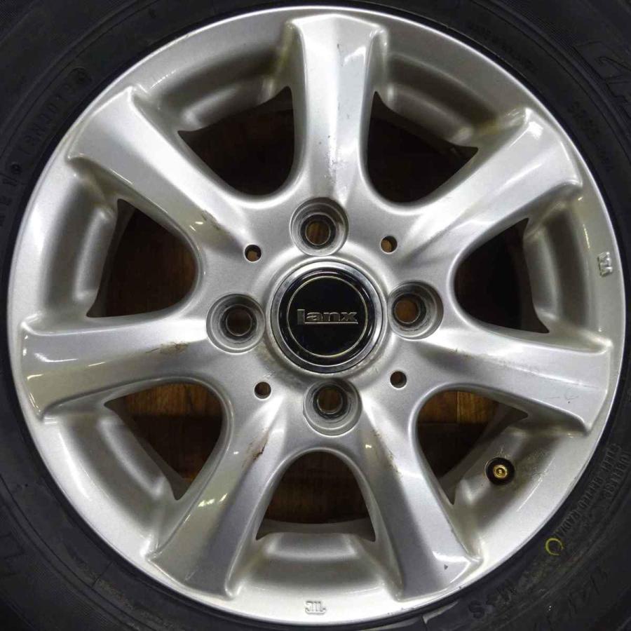 GARIT 145/80R13×4J 75Q スタッドレスタイヤ＆アルミホイール 4本SET