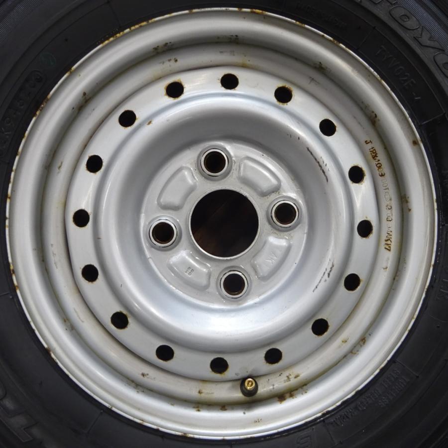 TOYO TIRES（トーヨータイヤ） 145R12×4J 6PR LT サマータイヤ＆鉄