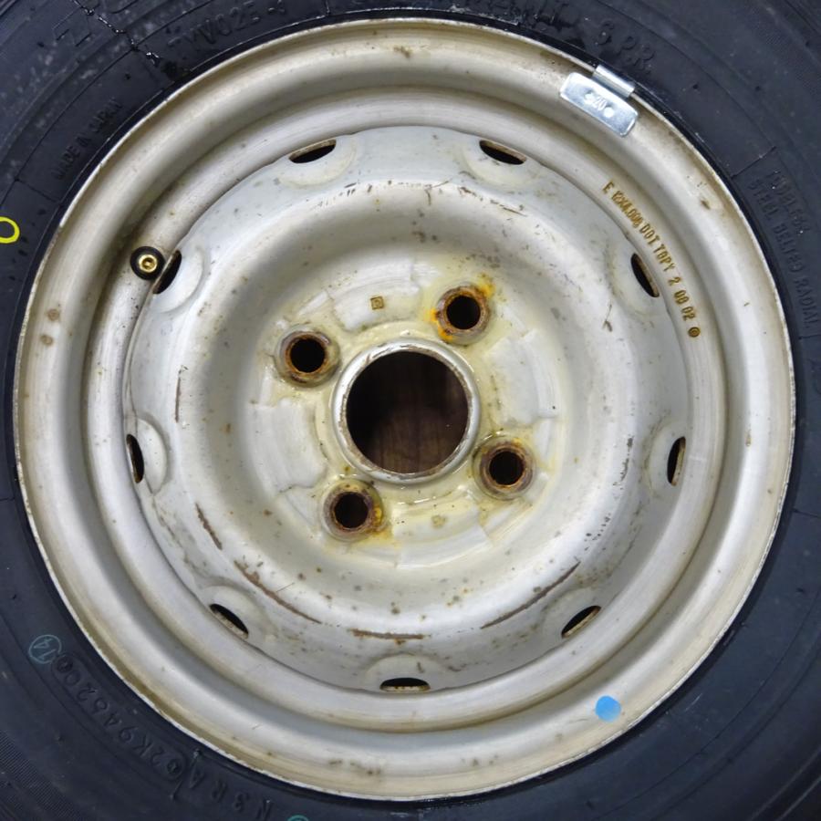 TOYO TIRES（トーヨータイヤ） 145R12×4J 6PR LT サマータイヤ＆鉄