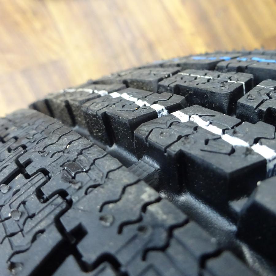 DELVEX 145/80R12×4J 80/78 LT スタッドレスタイヤ＆鉄ホイール 4本SET