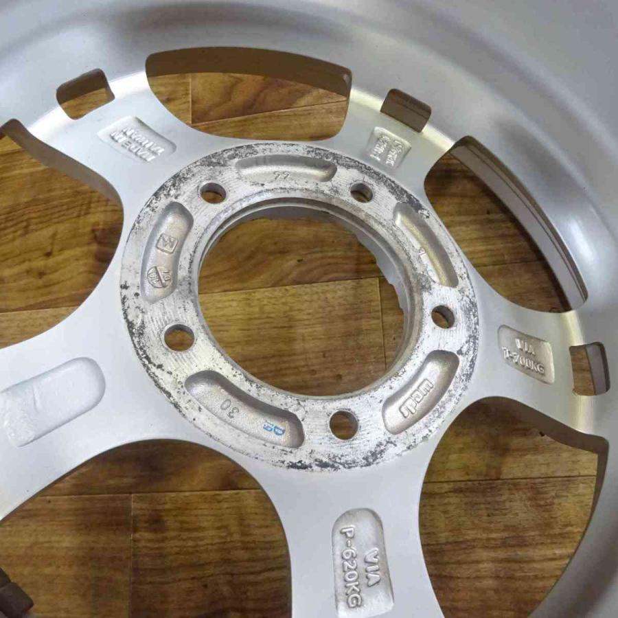 アルミ WEDS キーラーフォース 16×5.5J 4本SET PCD139.7mm +22 ハブ径 