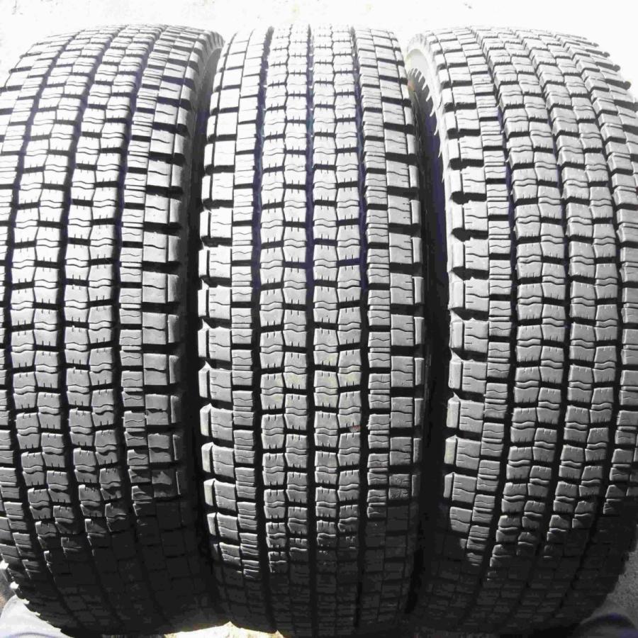 225/80R17.5 123/122 LT スタッドレスタイヤ 6本SET ダンロップ DECTES SP001 2017年製