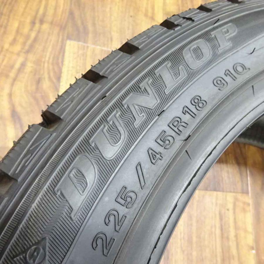 WINTER MAXX 225/45R18 91Q スタッドレスタイヤ 2本SET ダンロップ 