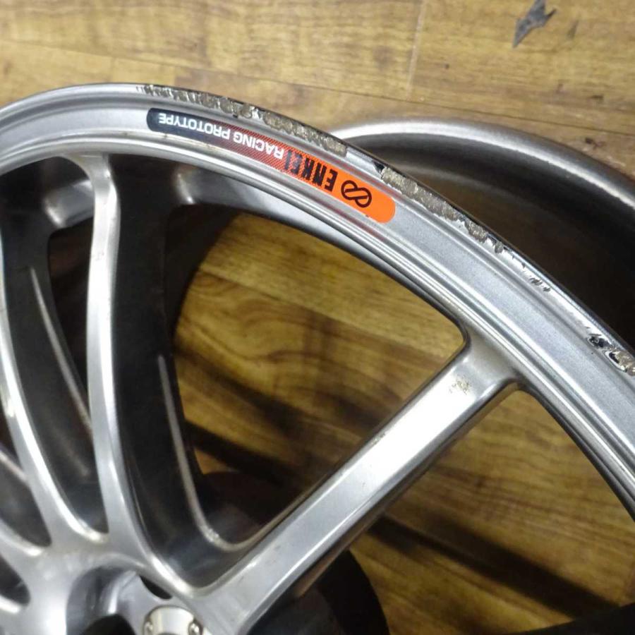 アルミ エンケイ GTC01 18×8J 4本SET PCD100mm +35 ハブ径57mm : 庄内