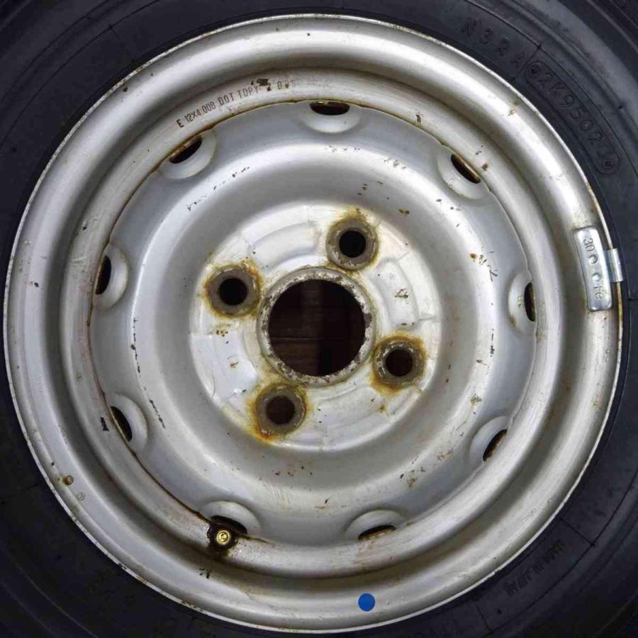 TOYO TIRES（トーヨータイヤ） 145R12×4J 6PR LT サマータイヤ＆鉄 4本