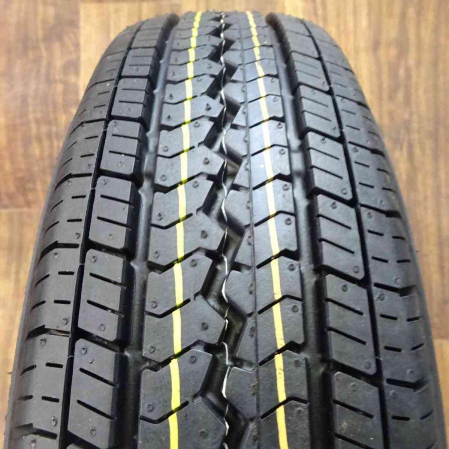 【TOYO】 トーヨー V-02 145R12 LT 6PR 2015年製 ラジアルタイヤ 夏タイヤ 鉄ホイール 12×4J PCD100 ハブ径53 4本セット TOYO TIRES（トーヨータイヤ） 145R12×4J 6PR LT サマータイヤ＆鉄