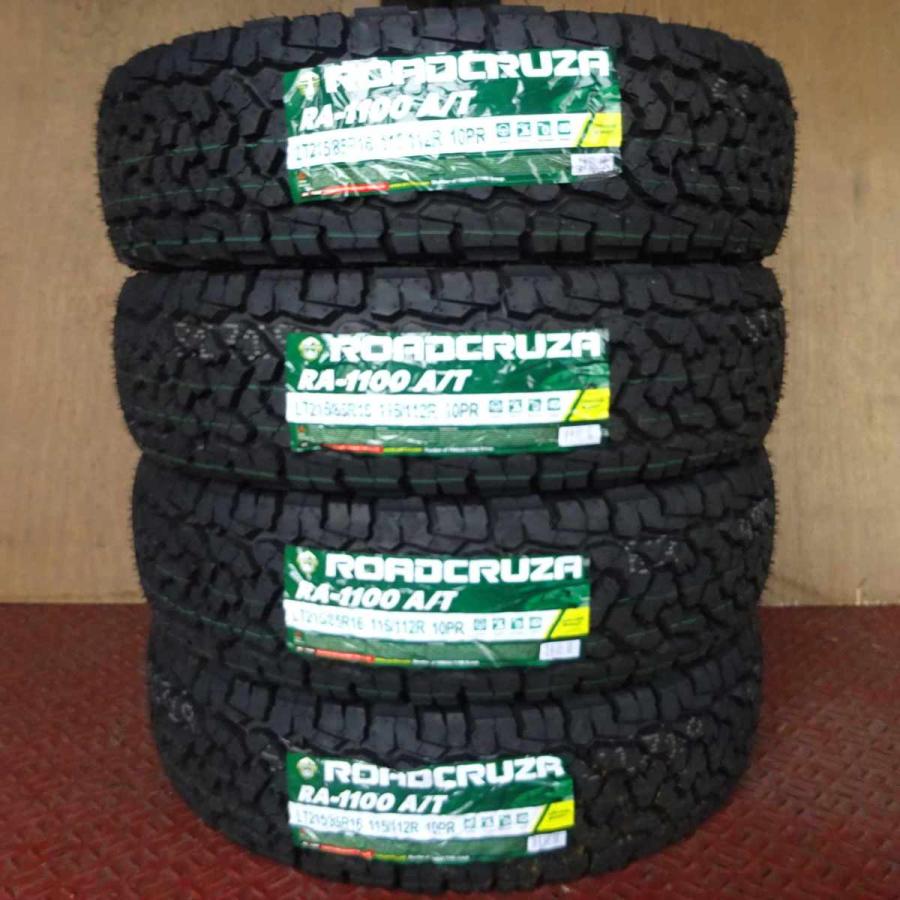 215/85R16 115/112 LT サマータイヤ 4本SET ROADCRUZA RA1100 2020年製 