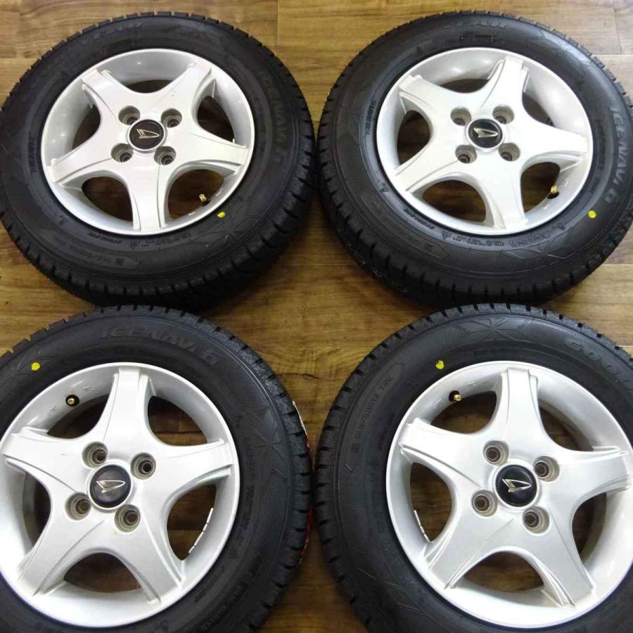 アイスナビ 145/80R13×4.5J 75Q スタッドレスタイヤ＆ダイハツ純正 