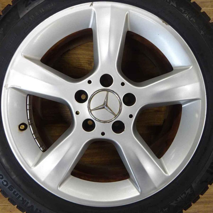 会社宛 送料無料 205/55R16×8J 94T スタッドレスタイヤ＆アルミ