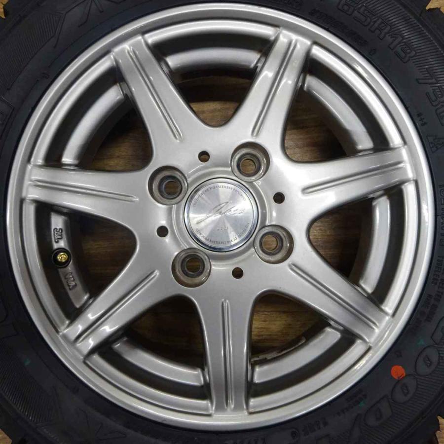 アイスナビ 155/65R13×4J 73Q スタッドレスタイヤ＆アルミホイール 4本