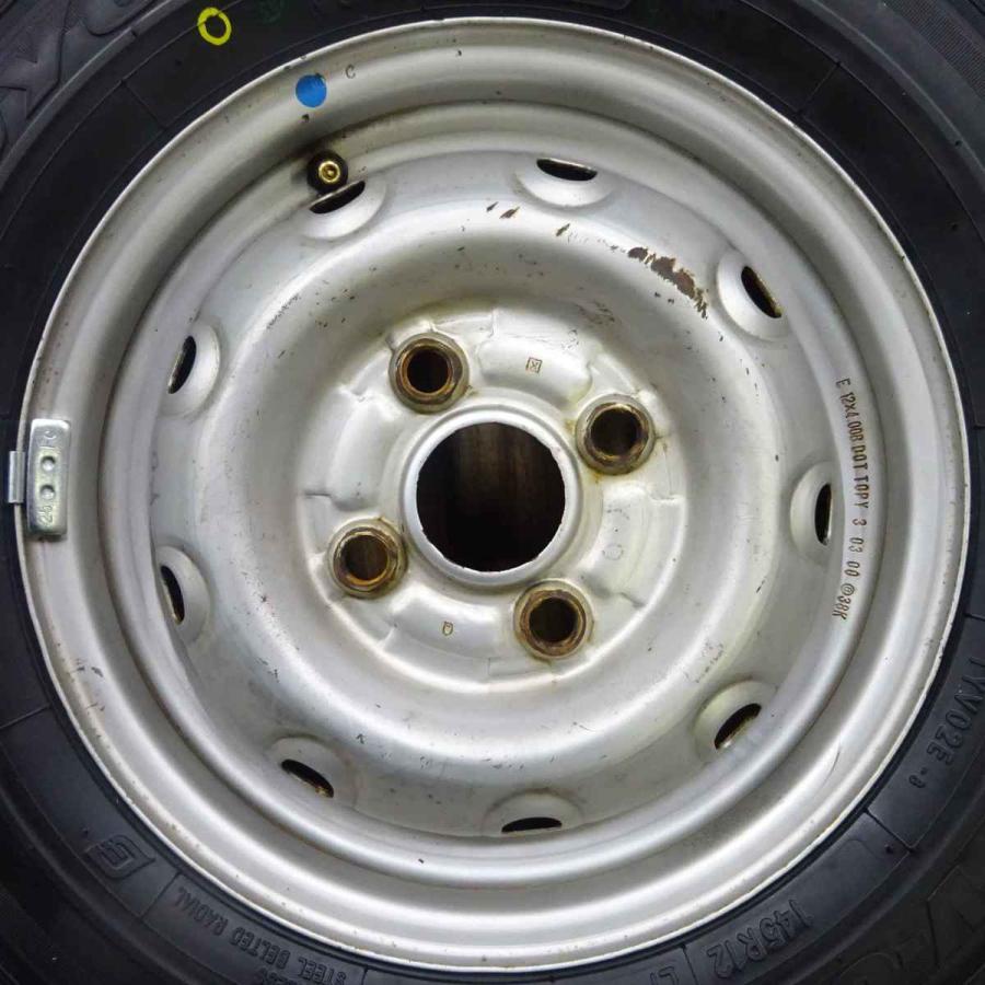 TOYO TIRES（トーヨータイヤ） 145R12×4J 6PR LT サマータイヤ＆鉄