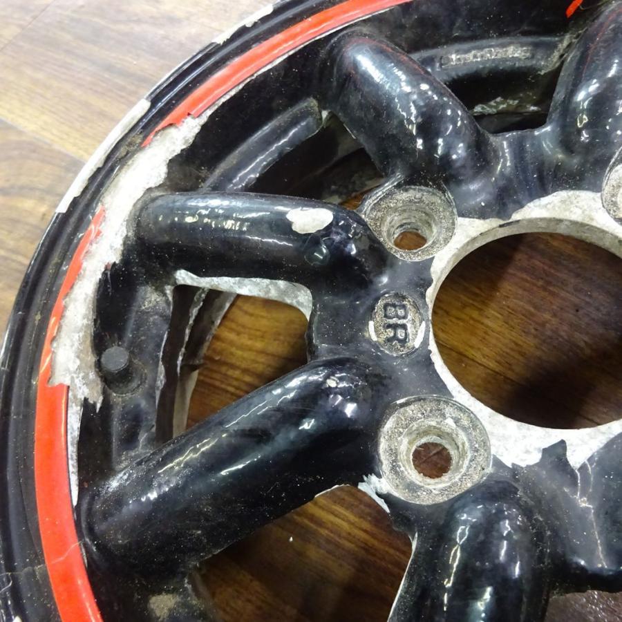 アルミ 社外 ブラックレーシング 13×4.5J 4本SET PCD114.3mm +45 ハブ