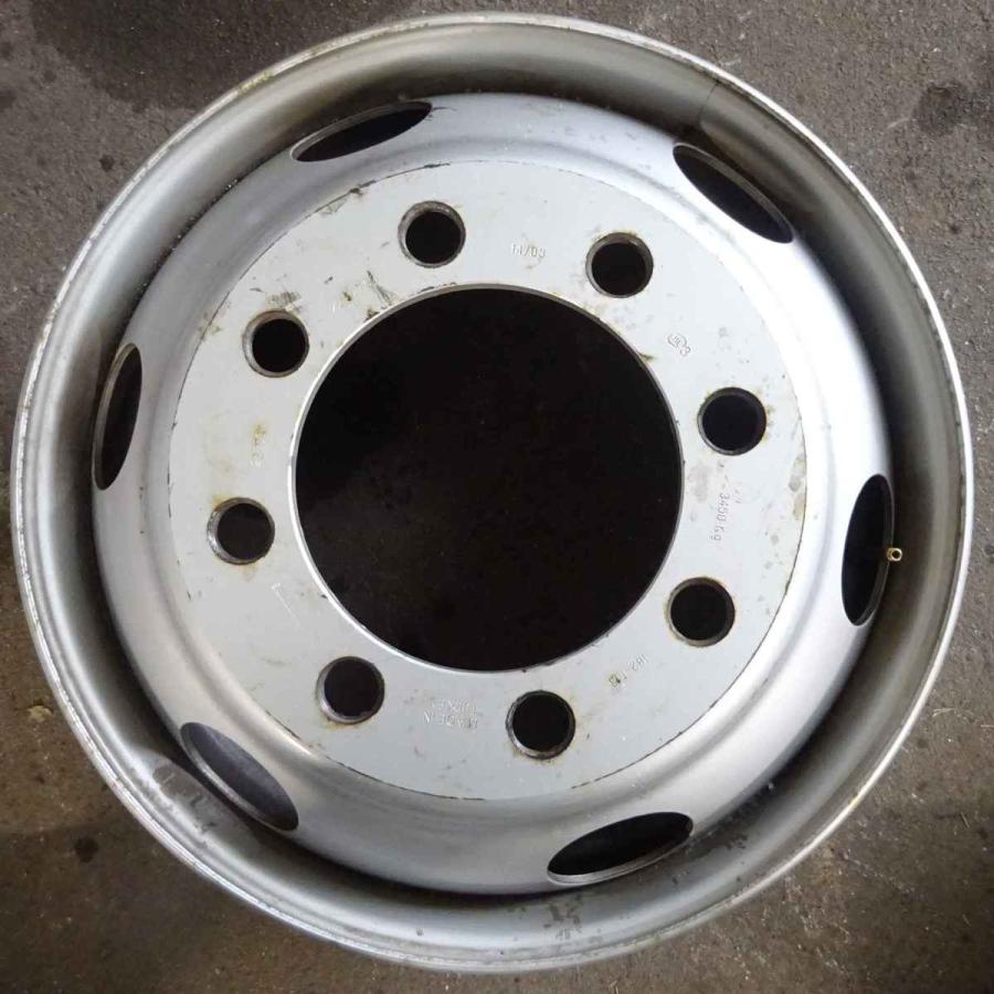 鉄 ブリヂストン トラックホイール 22.5×7.5J 2本SET PCD285mm +162