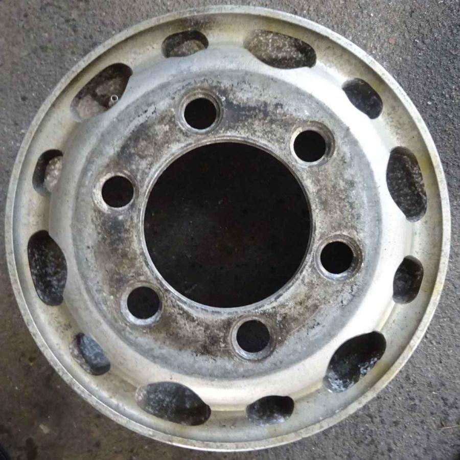 アルミ 社外 トラックホイール 17.5×6J 6本SET PCD222.25mm +135 ハブ