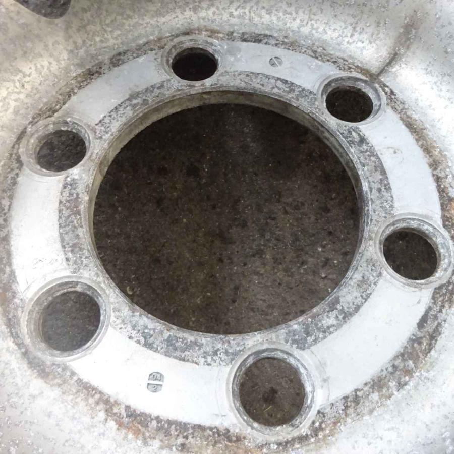 アルミ 社外 トラックホイール 17.5×6J 6本SET PCD222.25mm +135 ハブ