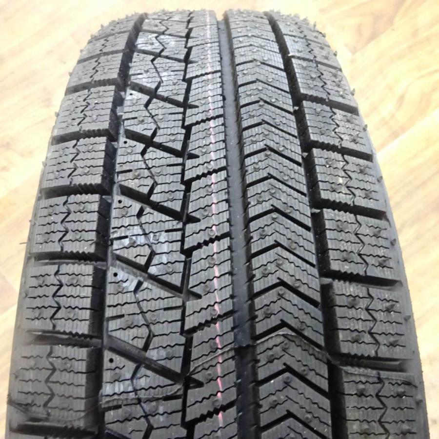ブリザック VRX 155/65R14×4.5J 75Q スタッドレスタイヤ＆鉄 4本SET