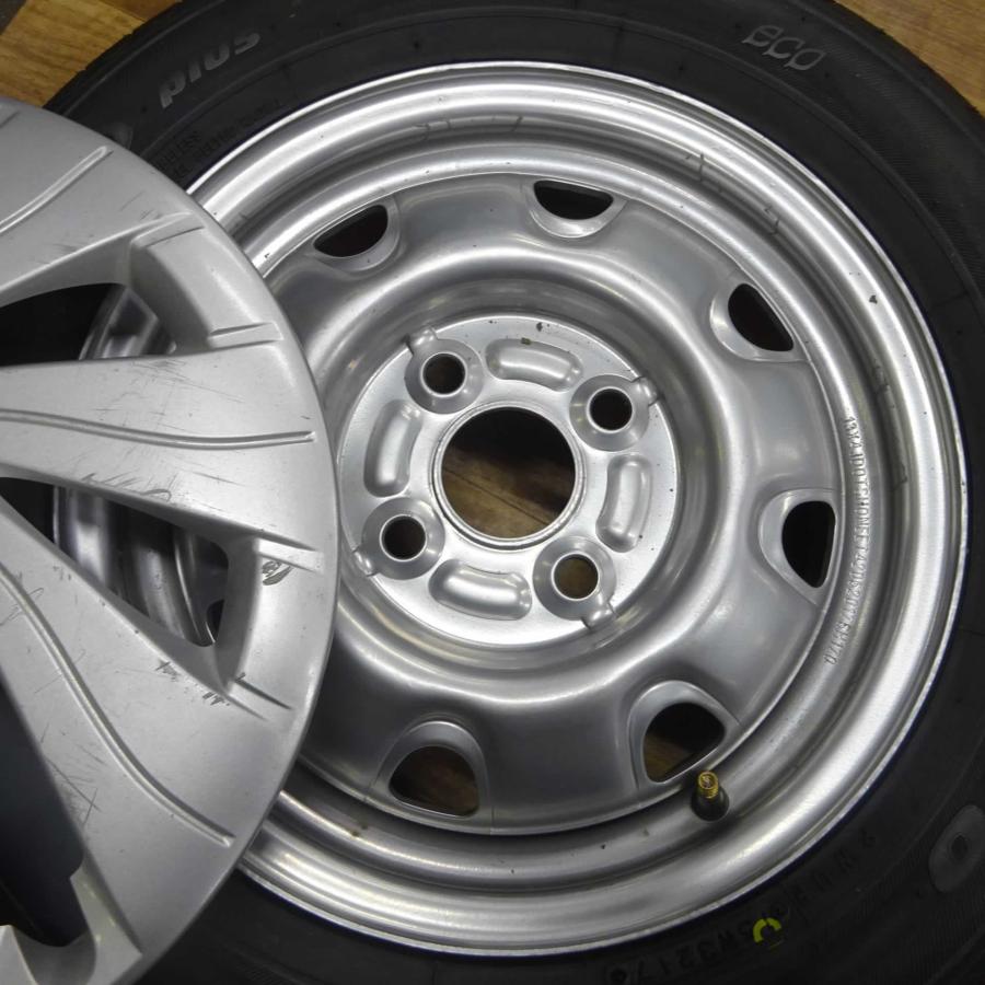 TEO plus 155/65R13×4J 73S サマータイヤ＆新品鉄ホイール 日産