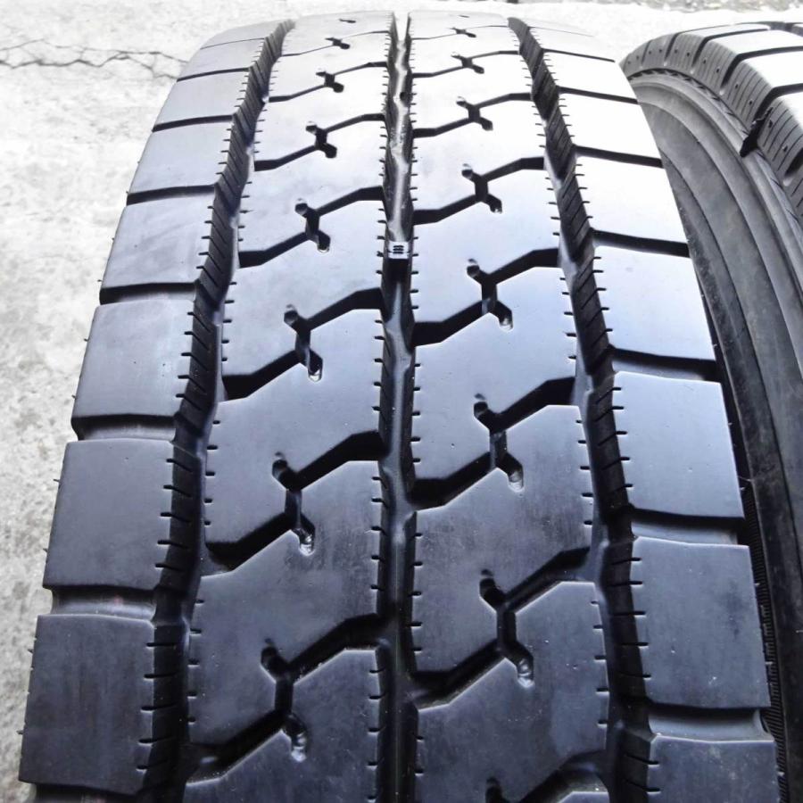 225/80R17.5 123/122 LT ミックスタイヤ 2本SET ヨコハマ ZEN 701ZE 訳