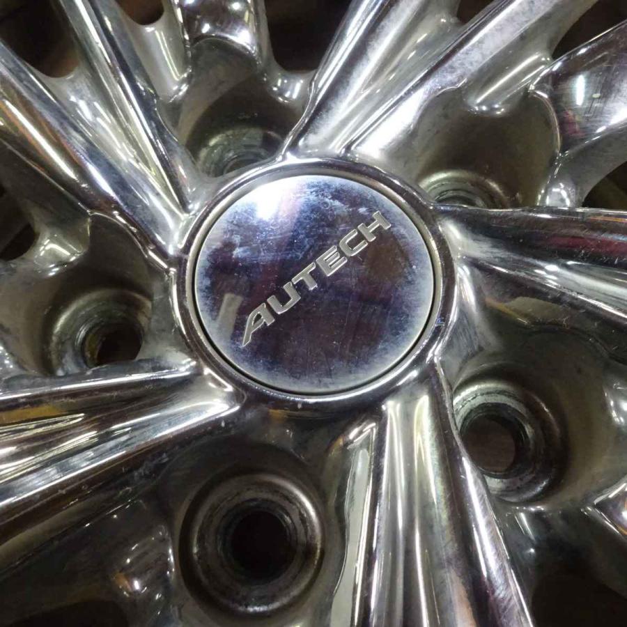 日産　AUTECH　6J×16インチ　オフセット45　4穴　PCD114.3　4本セット　管理番号H1610 アルミ 日産純正 AUTECH 16×6J 4本SET PCD114.3mm +45 ハブ径66mm