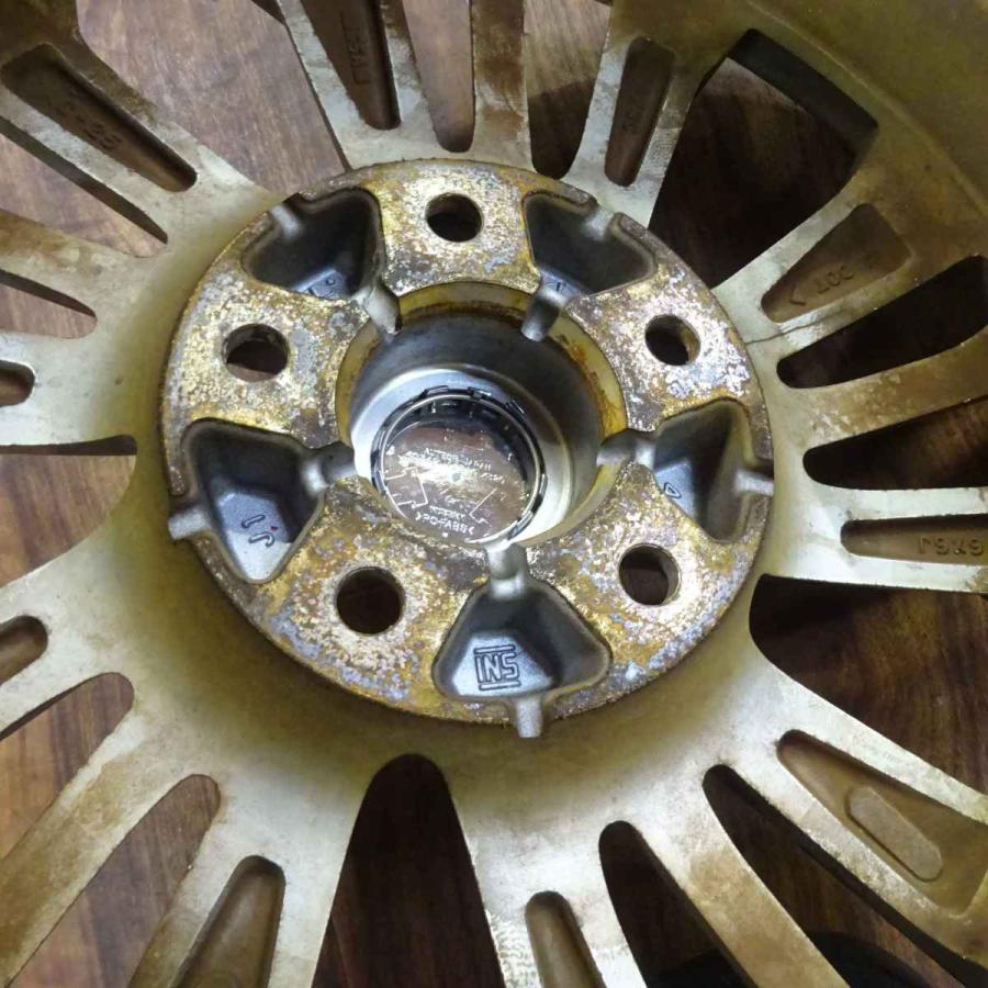 日産　AUTECH　6J×16インチ　オフセット45　4穴　PCD114.3　4本セット　管理番号H1610 アルミ 日産純正 AUTECH 16×6J 4本SET PCD114.3mm +45 ハブ径66mm