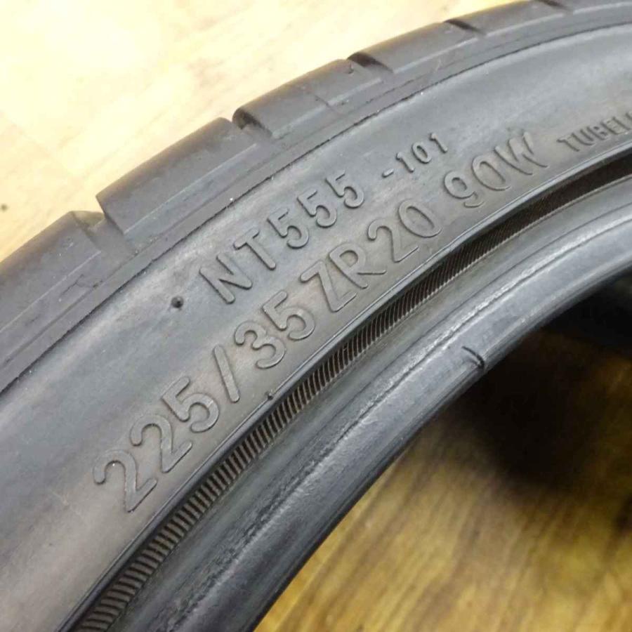 225/35ZR20 90W サマータイヤ 2本SET NITTO NT555 Extreme ZR 2015年製