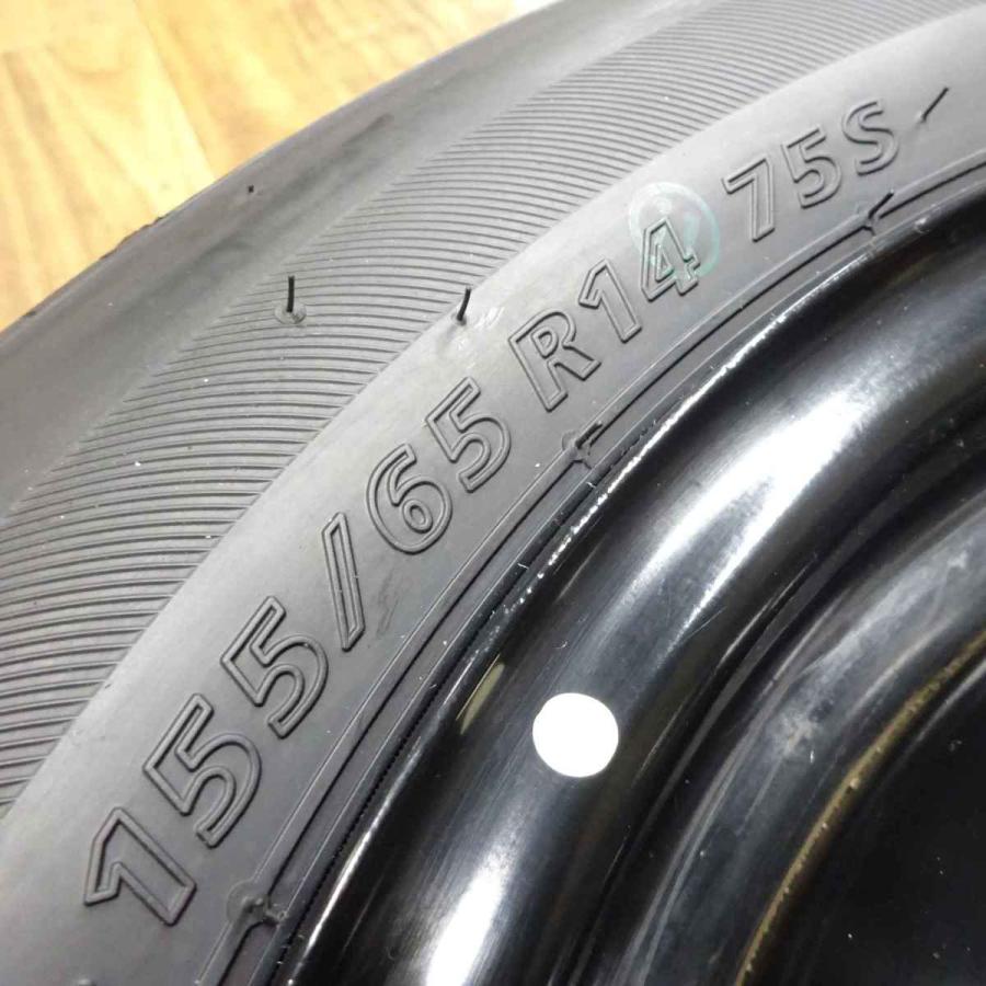 NEXTRY 155/65R14×4.5J 75S サマータイヤ＆鉄ホイール 4本SET