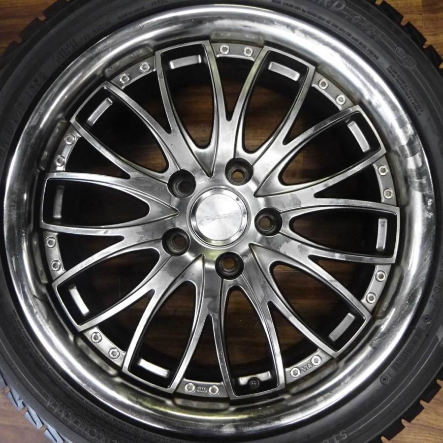 会社宛 送料無料 225/45R18×7J 91T スタッドレスタイヤ＆アルミ 4本SET 